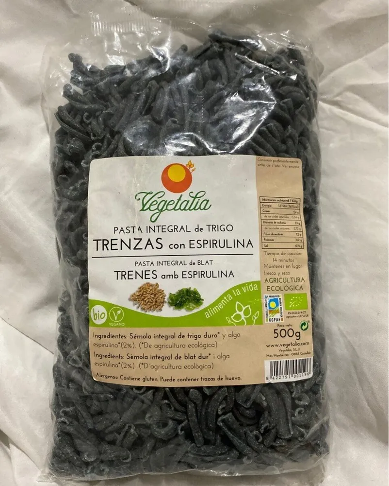 Pasta integral de Trigo