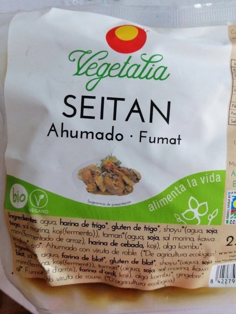 Seitán ahumado