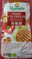 Vegeburger de Tofu y Pimiento rojo