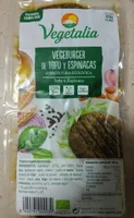 Vegeburger de tofu y espinacas