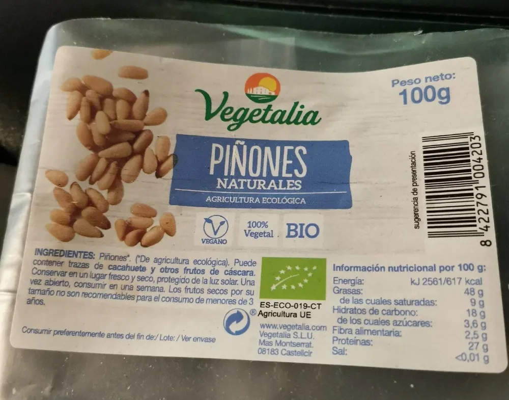 Piñones naturales