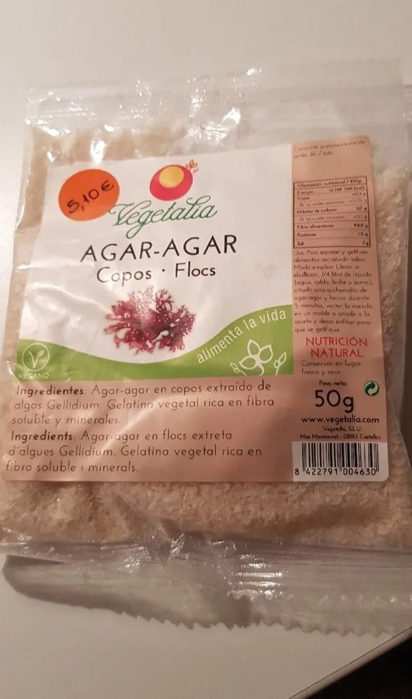 Copos de Agar-Agar