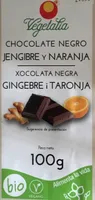 Chocolate negro con jengibre y naranja