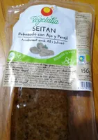 Seitan rebozado con ajo y perejil