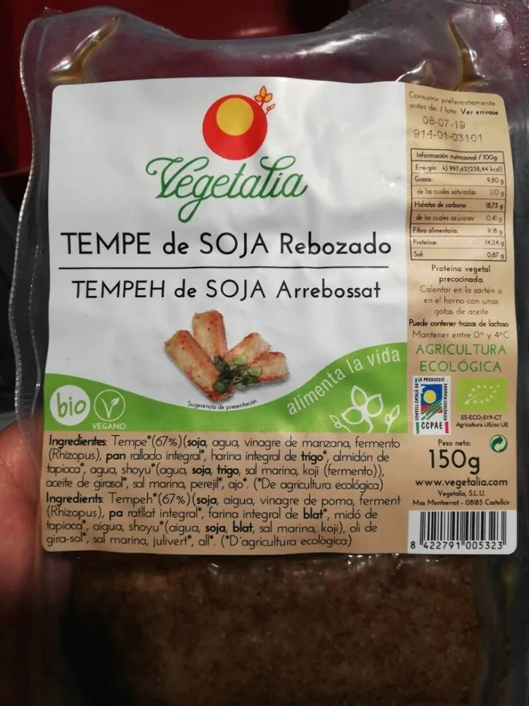 TEMPE de SOJA Rebozado