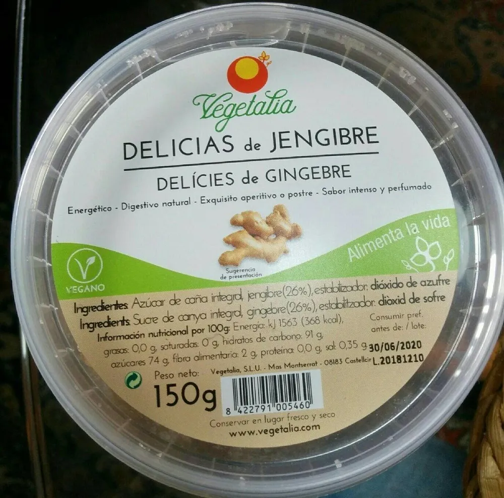 Delicias de jengibre