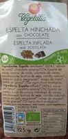 Espelta hinchada con chocolate