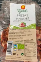 Fresas liofilizadas