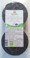 Torradetes d'arròs xocolata negre