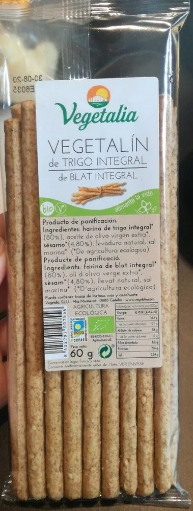 Vegetalín de Trigo Integral
