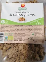 Picada vegetal de seitan y tempe