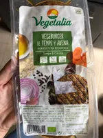 Vegeburger de tempe y avena