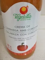 Crema de calabaza con cúrcuma