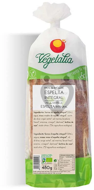 Pan molde espelta integral