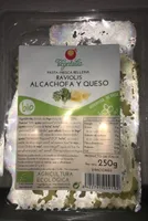 Raviolis alcachofa y queso