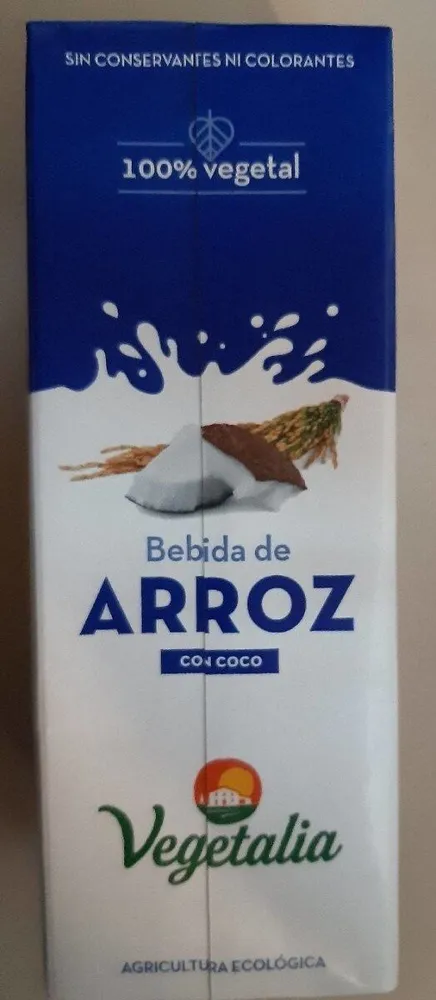 Boisson de riz à la noix de coco