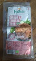 Vegeburger cereales quinoa y lenteja roja