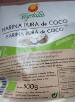 Harina pura de coco