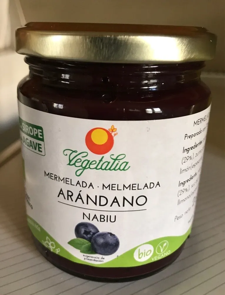 Mermelada de arándano
