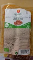 Chorizo vegetal de seitán y tofu