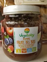 Compote pomme fruits des bois