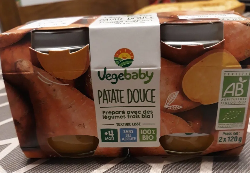 Vegebaby patate douce