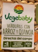 Verduras con arroz y quinoa