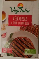 Vegeburger tofu et lentilles