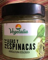 Paté algas y espinacas