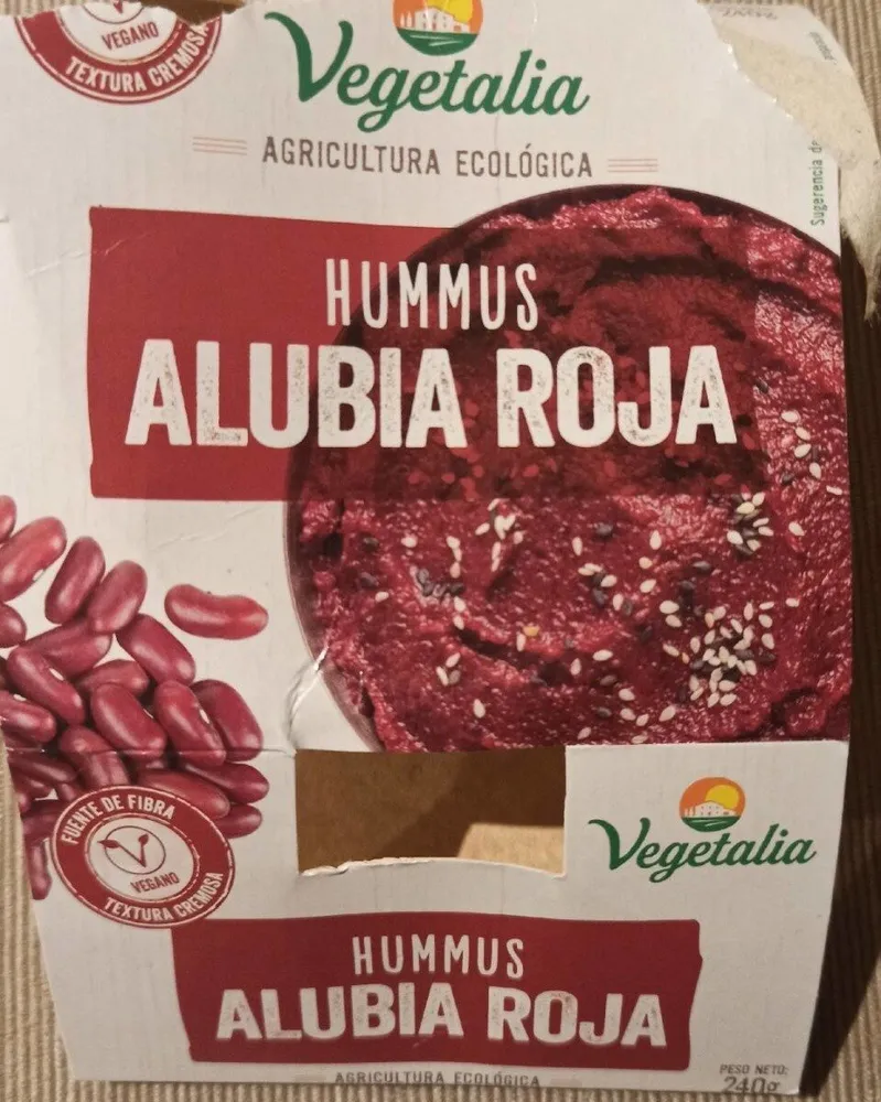Hummus Alubia Roja