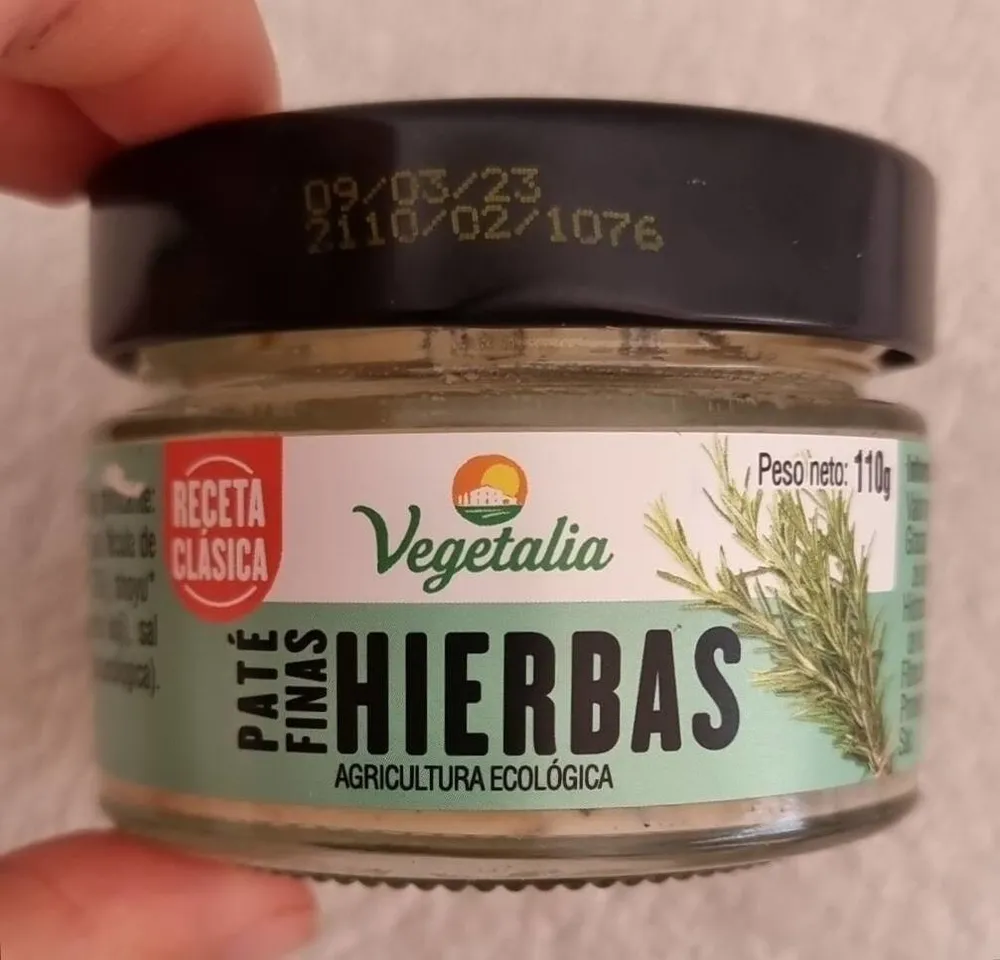 Paté finas hierbas