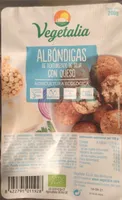 Albóndigas de texturizado de soja con queso