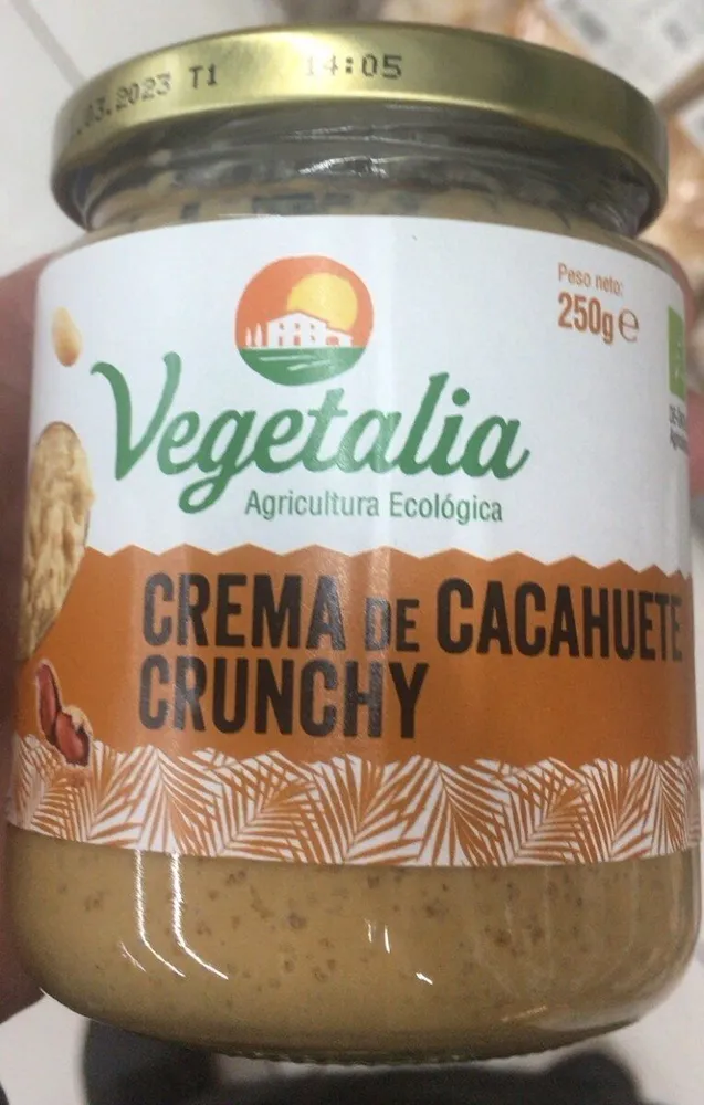 Crema de cacahuete crunchi