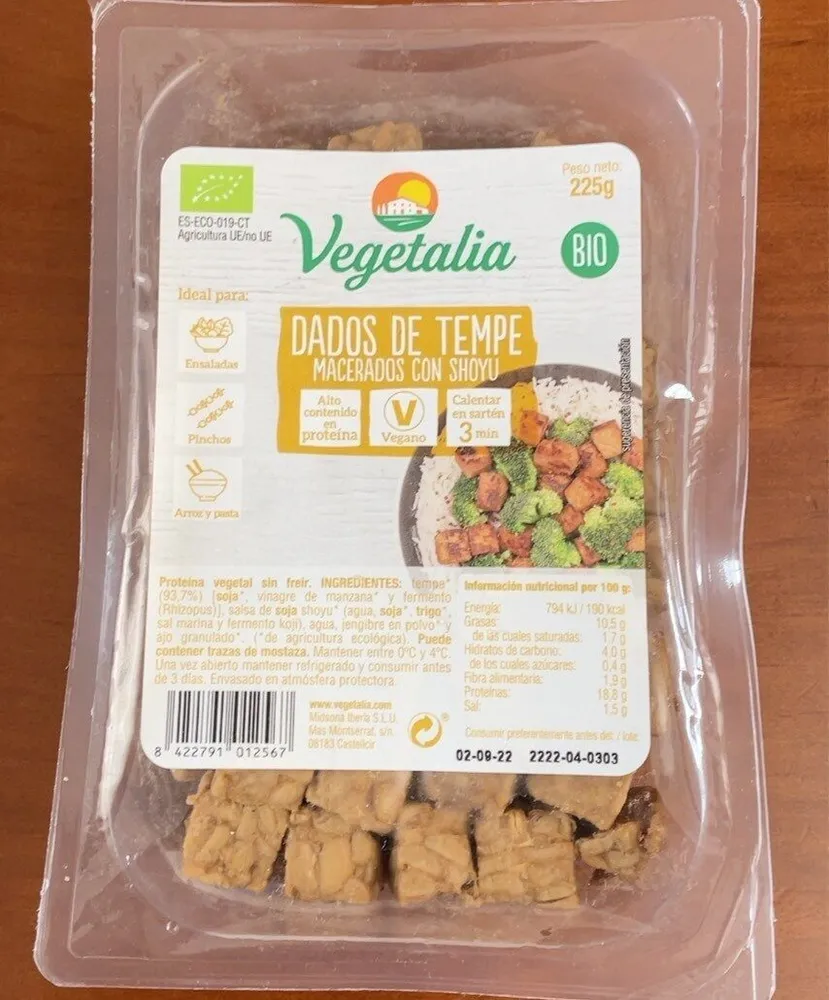 Dados de tempe