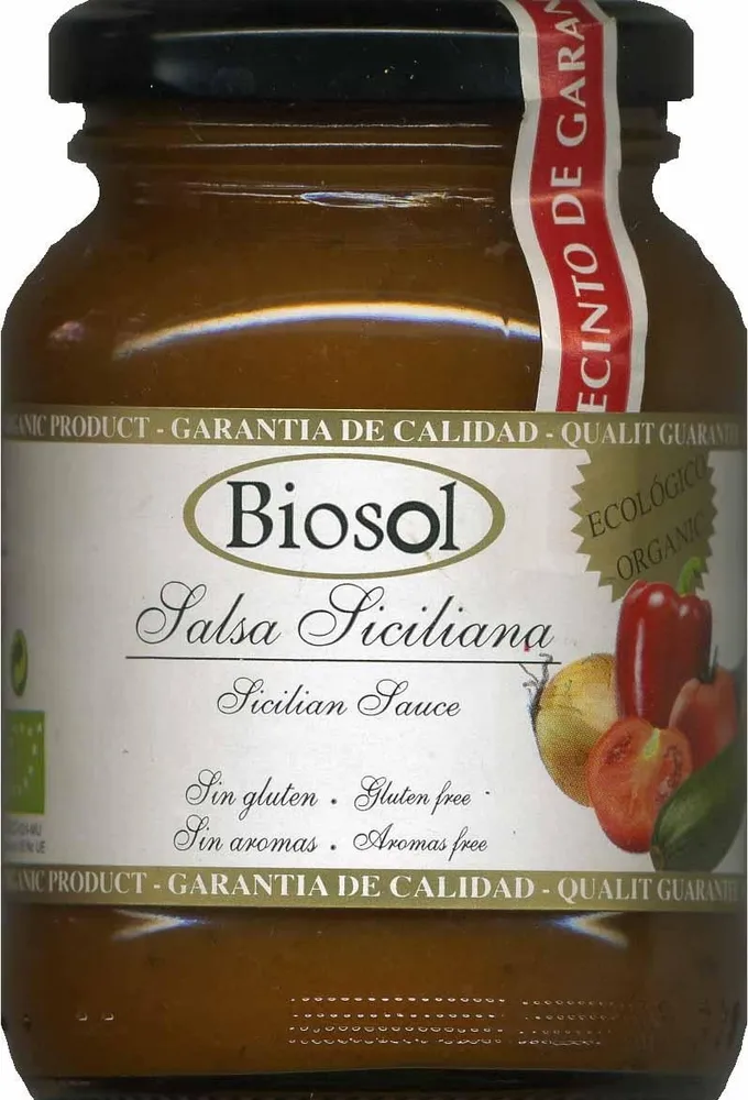 Salsa siciliana ecológica