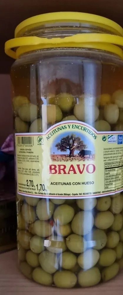 Aceitunas con hueso