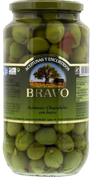 Aceitunas chupadedos