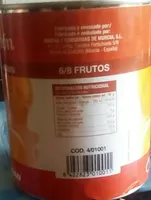 Melocoton en almibar ligero-mitades