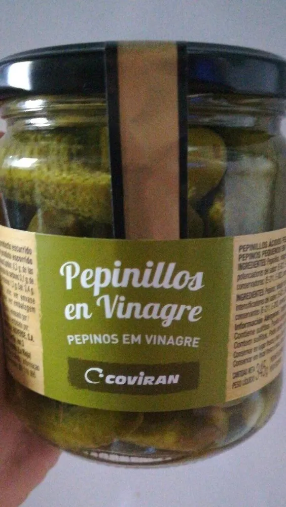 Pepinillos en vinagre