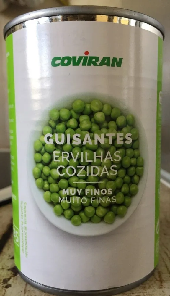 Guisantes muy finos
