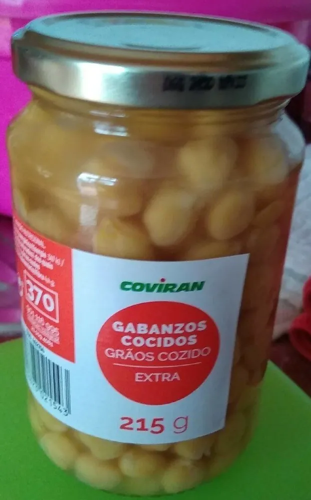 Garbanzos cocidos