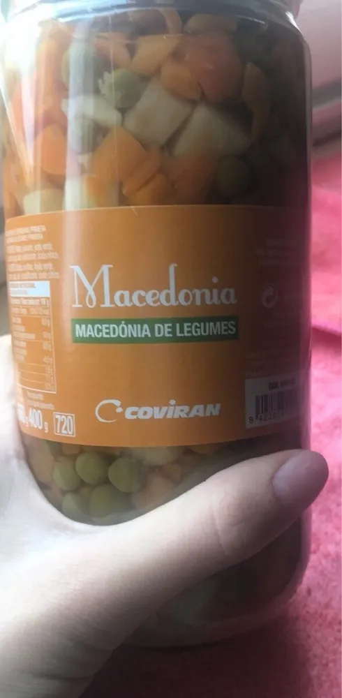 Macedonia de legumbres