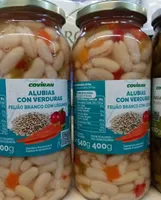 Alubias con verdura