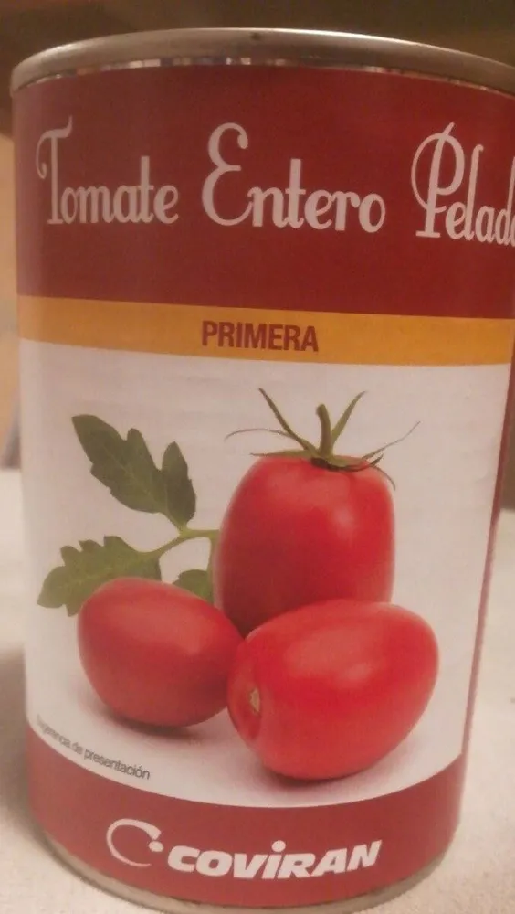 Tomate entero pelado