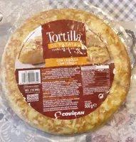 Tortilla de patatas con cebolla