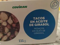 cons. pota coviran pedaços em óleo de girasol