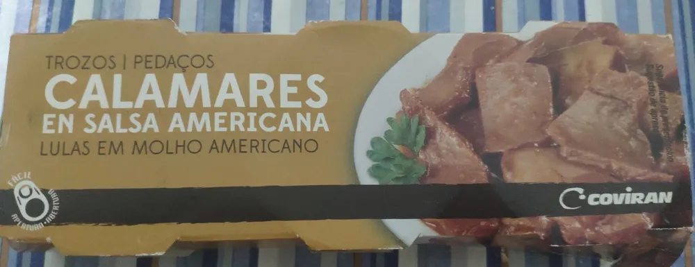 Calamares en salsa americana