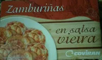Zamburiñas en salsa de vieiras