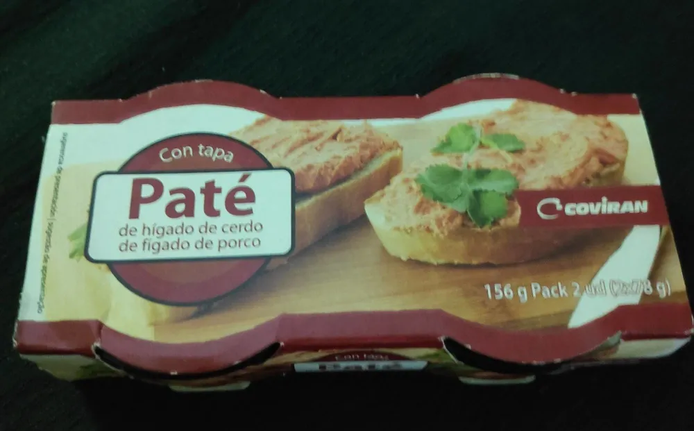 Paté de hígado de cerdo
