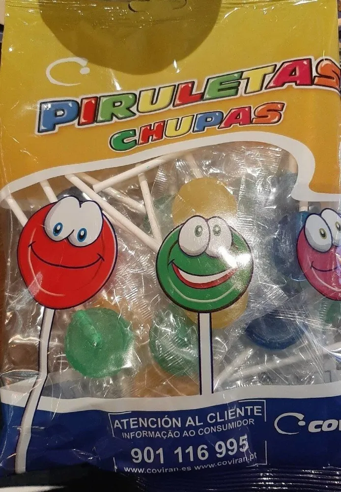 Piruletas chupas